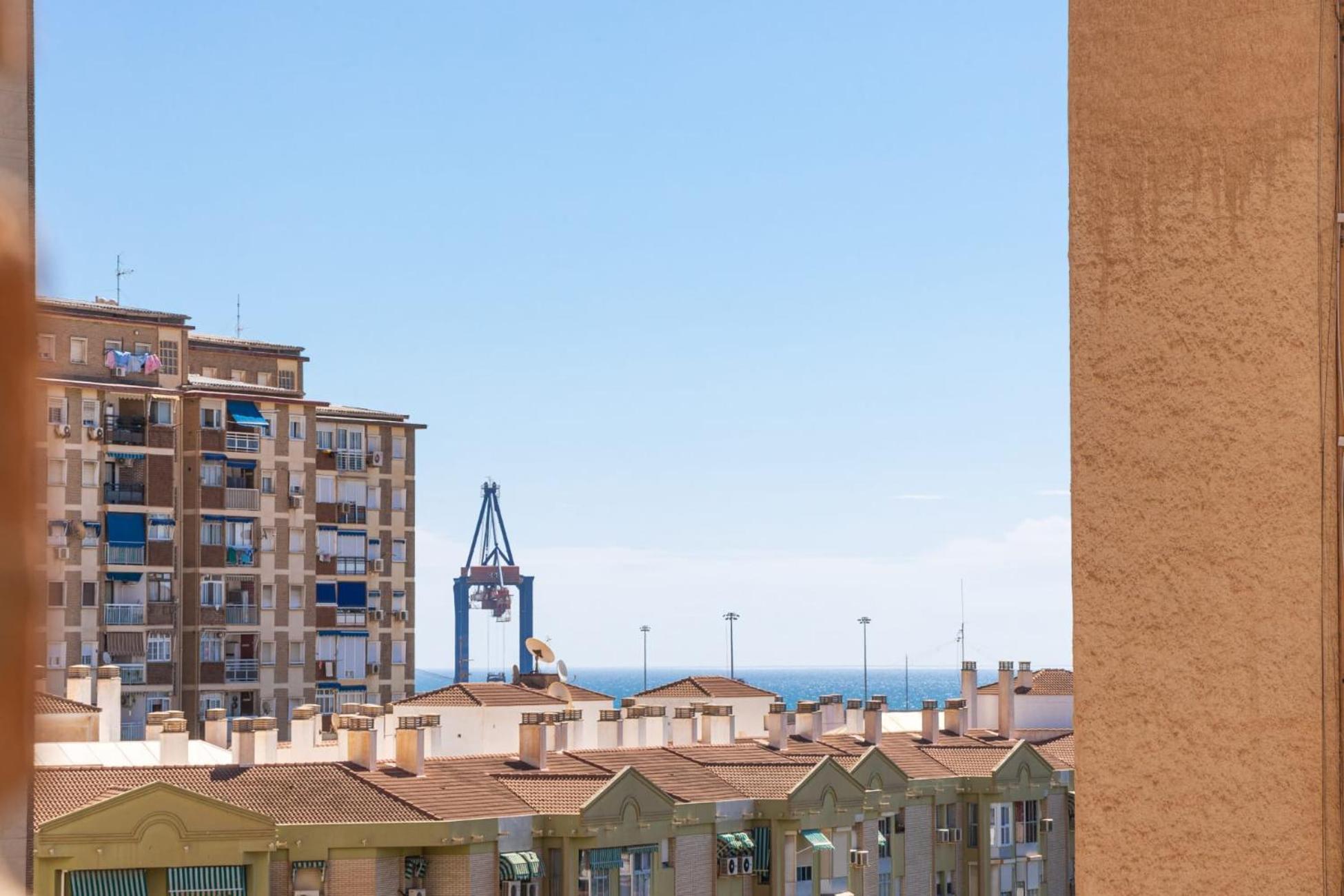 マラガ" El Rebalaje"Playa 550M-Centro 1'8Km-Parkingアパートメント エクステリア 写真